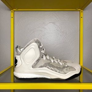 Adidas D Rose 5 Boost OG White Shoes Men’s 10 NEW